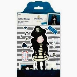 👉*NWT* GORJUSS GIRL STAMP SET ~PIRACY~11 PC SET~NEW POSTAL COLLECTION~LARGE